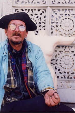  On the steps of St. Brigid's Church, San Francisco, 1999 copyright Pam Mendelsohn