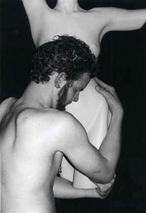 Jason explained about the sensuality of inanimate objects, Eureka, CA Copyright 1999, Pam Mendelsohn 