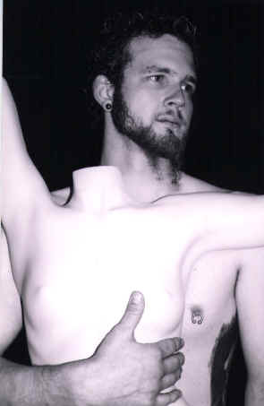 Jason and Bridgit at Primal Decor, Eureka, CA  Copyright 1999,  Pam Mendelsohn 